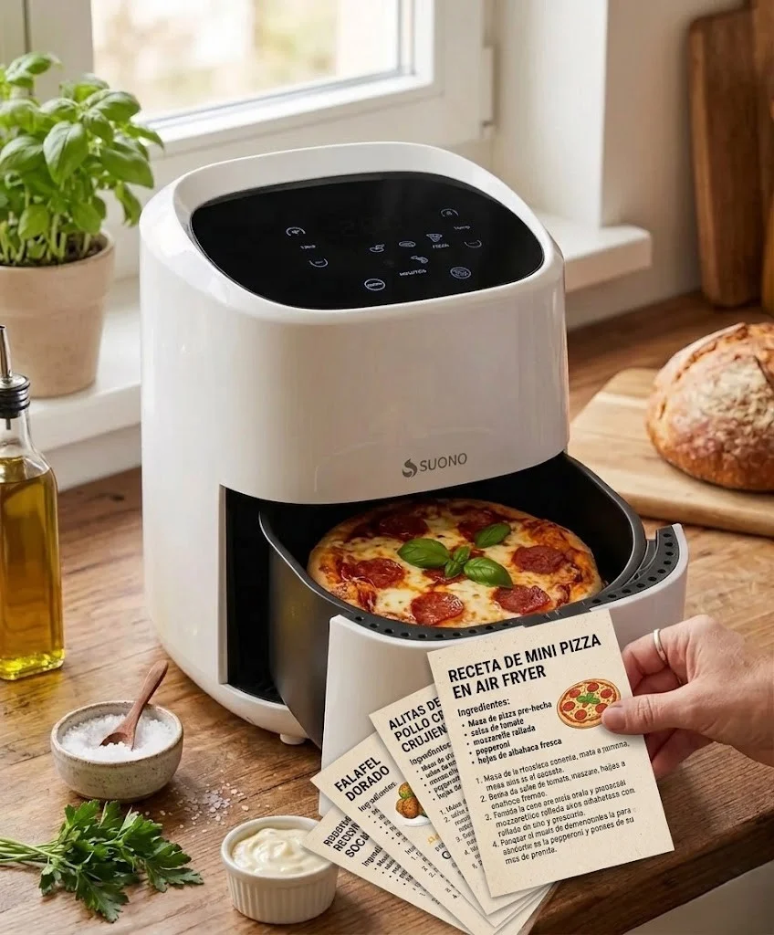 Freidora de aire digital tactil vista principal