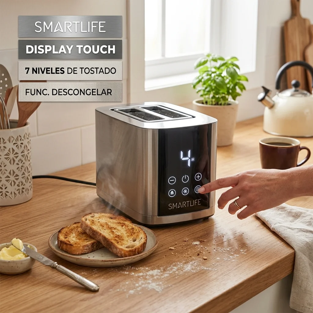 Tostadora Digital Smartlife vista frontal